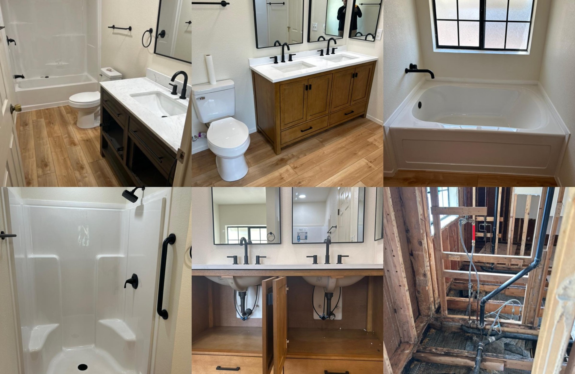 Bath & Kitchen project by 3 Kings Plumbing